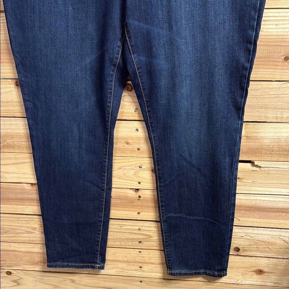 St. John's Bay Women's Skinny Jeans - Midnight - Picture 3 of 14